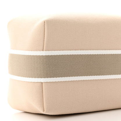 Hermes Canvas Small Bride-A-Brac Pouch Natural 8 of 12