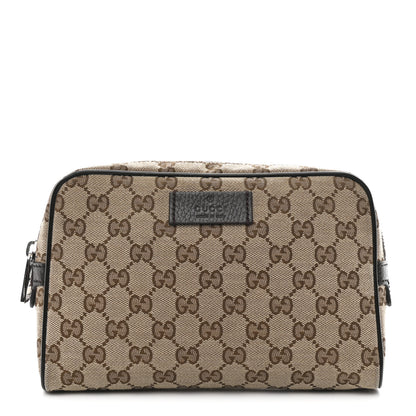 Gucci Monogram Belt Bag Dark Brown 1 of 10