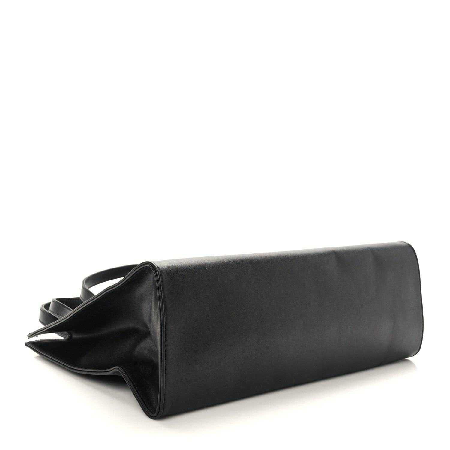 Telfar Vegan Leather Medium Shopping Bag Black 4 of 8