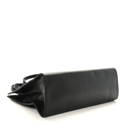 Telfar Vegan Leather Medium Shopping Bag Black 4 of 8