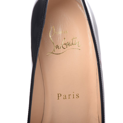 Christian Louboutin Patent Merci Allen 85 Pumps 35.5 Black 7 of 8