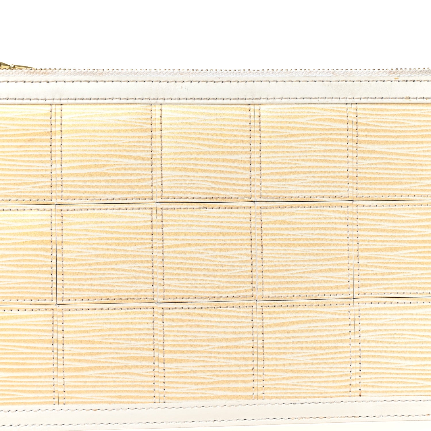 Louis Vuitton Epi Stretch Delmonico Pochette White 7 of 11