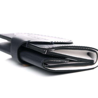 Burberry Calfskin Harlow Bifold Wallet Indigo 10 of 11