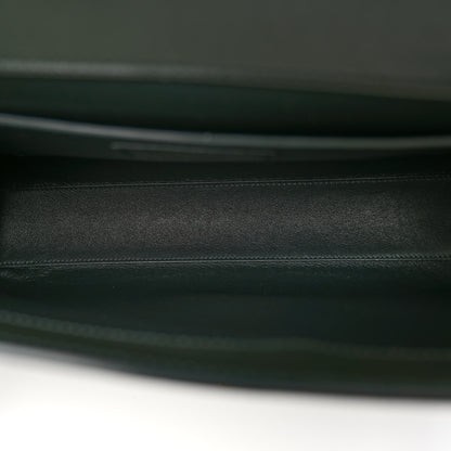 Saint Laurent Smooth Calfskin Medium Manhattan Shoulder Bag Dark Green 5 of 10