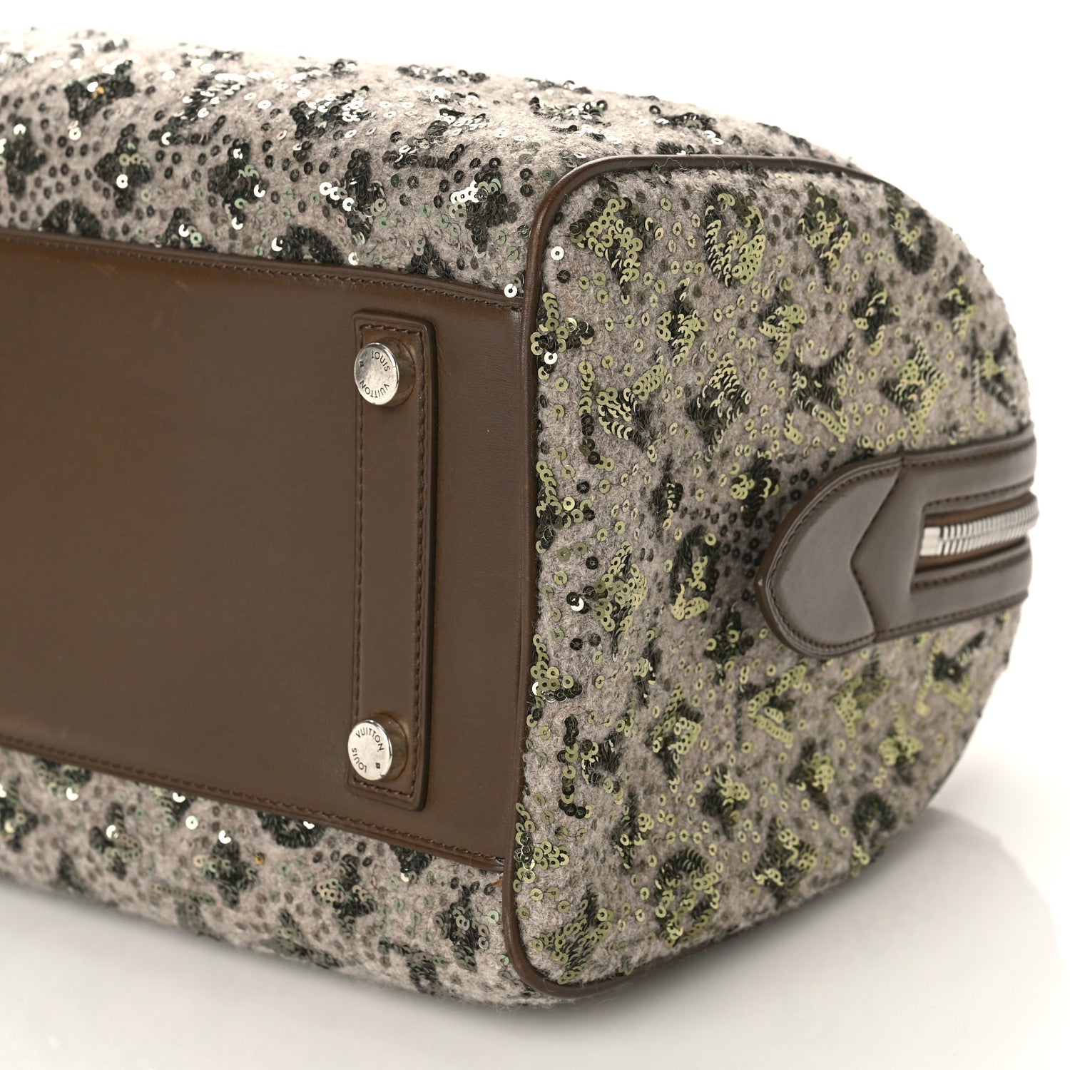 Louis Vuitton Sequin Monogram Sunshine Express Speedy Kaki 9 of 9