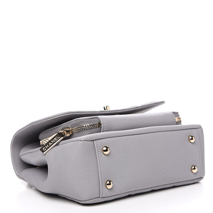Chanel Caviar Quilted Medium Business Affinity Flap Grey 3 of 8