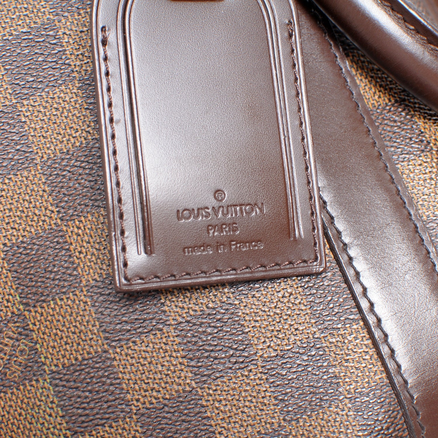 Louis Vuitton Damier Ebene Keepall Bandouliere 55 6 of 8