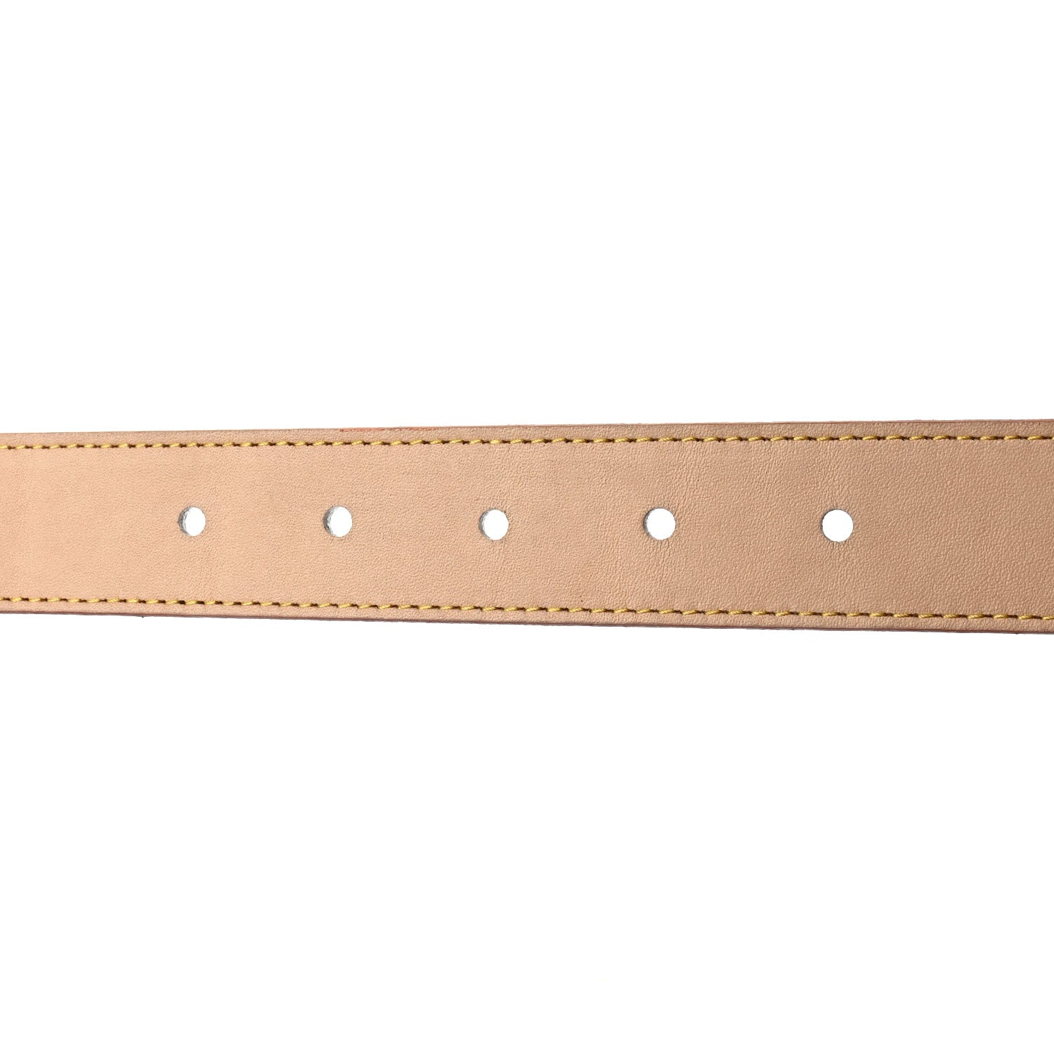 Louis Vuitton LV X TM Monogram Multicolor D Ring Belt 85 34 White