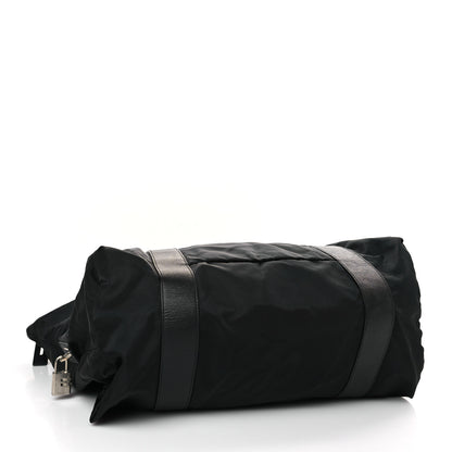 Prada Tessuto Nylon Saffiano Tote Black 4 of 8