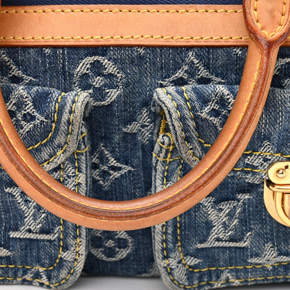 Louis Vuitton Monogram Denim Neo Speedy Blue 13 of 18