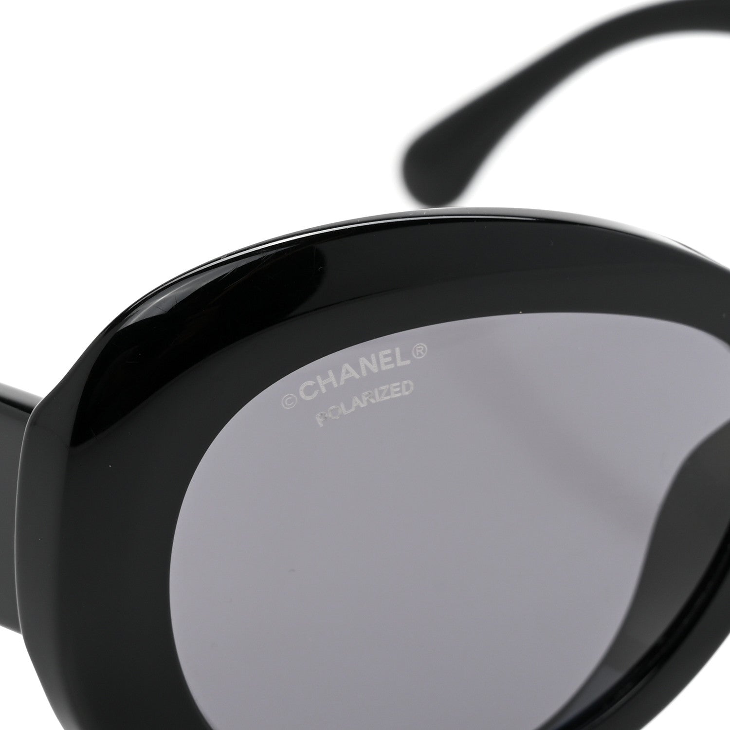 Chanel Acetate Polarized Oval CC Sunglasses 5469-B-A 1673607