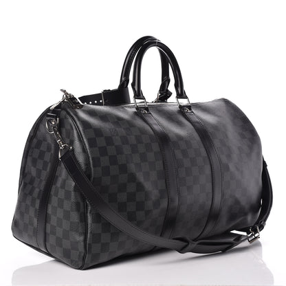 Louis Vuitton Damier Graphite Keepall Bandouliere 45 3 of 10