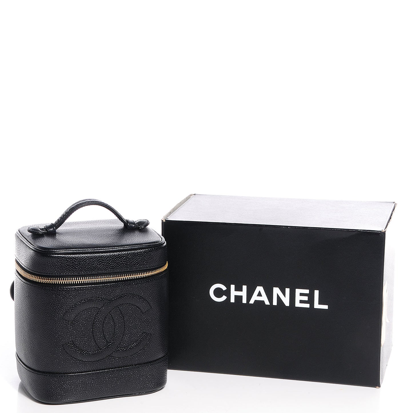 Caviar Vanity Cosmetic Case Black