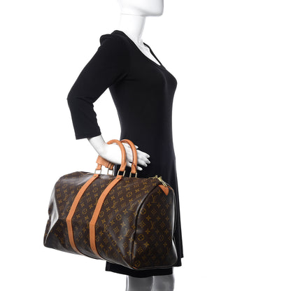 Louis Vuitton Monogram Keepall 45 2 of 16
