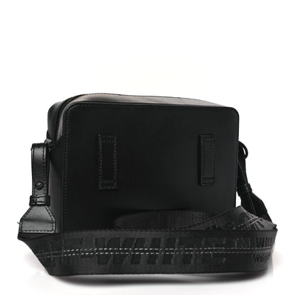 Off-White Calfskin Diag Binder Clip Camera Belt Bag Black 3 of 8