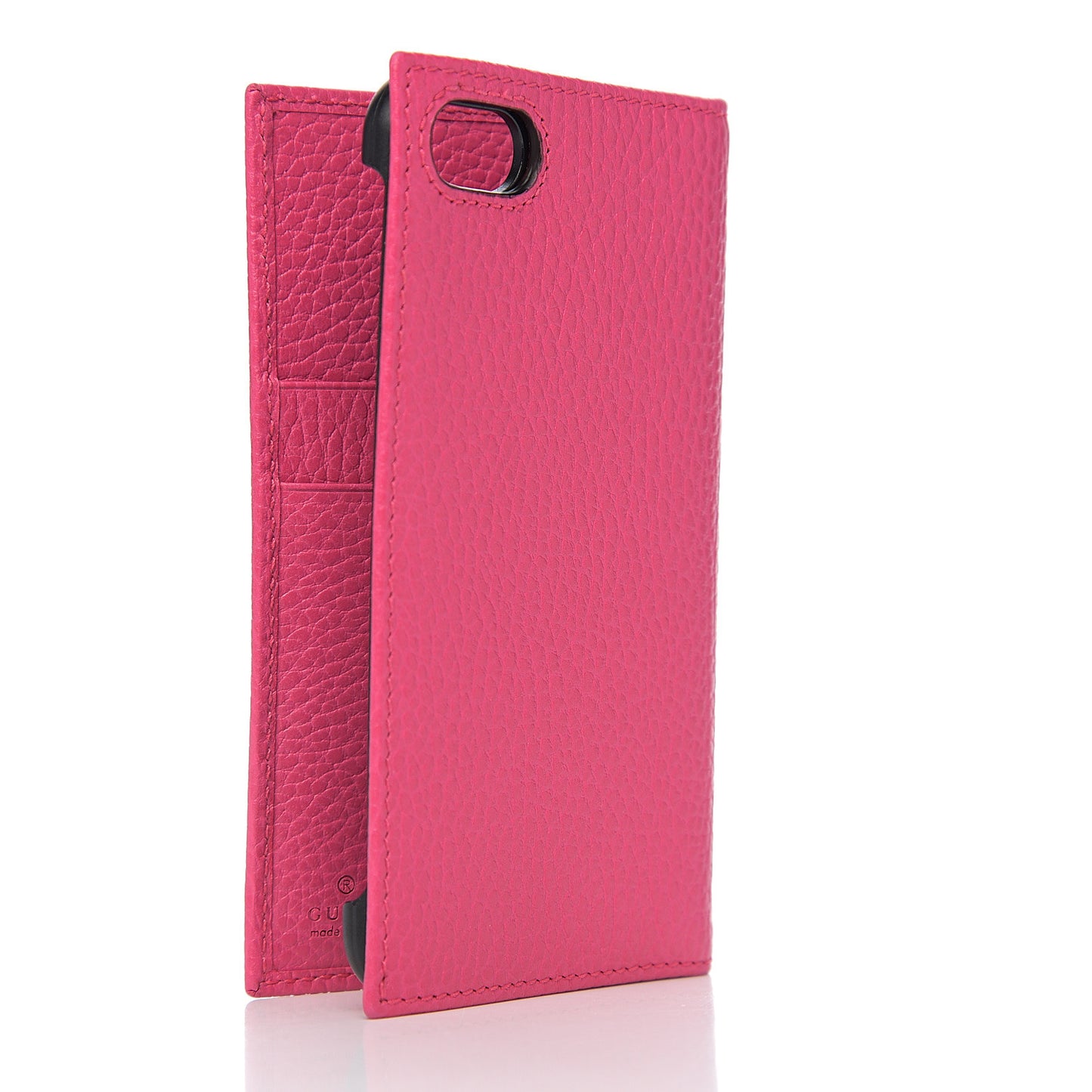 Pebbled Calfskin GG Marmont iPhone 7/8 Case Pink