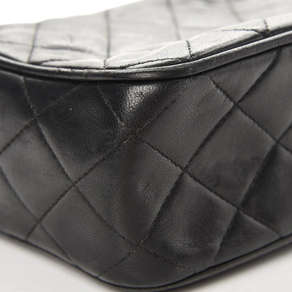 Chanel Lambskin Quilted Tassel Camera Case Black 14 of 14