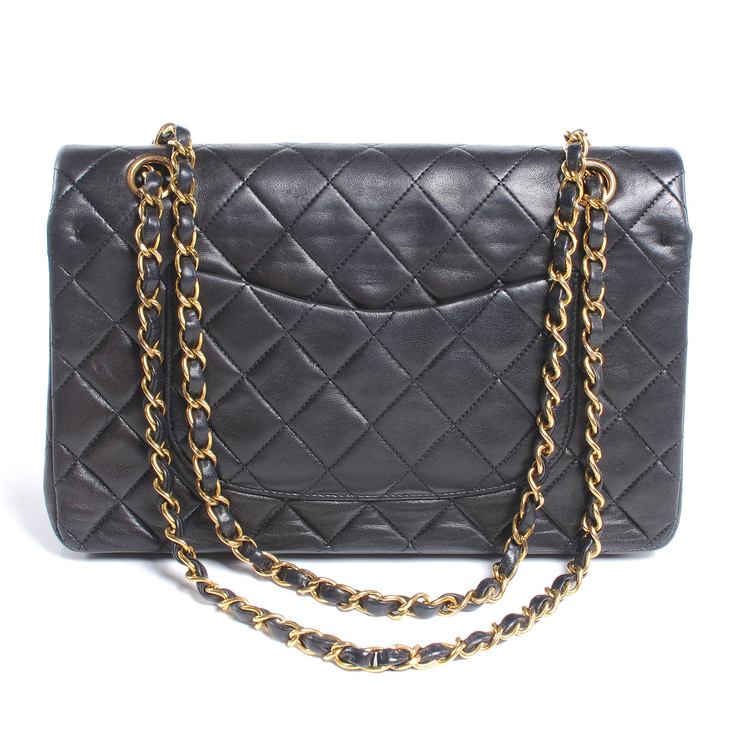 Chanel Lambskin Medium Double Flap Black 3 of 8
