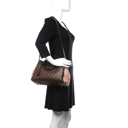 Louis Vuitton Damier Ebene Cuir Taurillon Brittany Magnolia 2 of 13