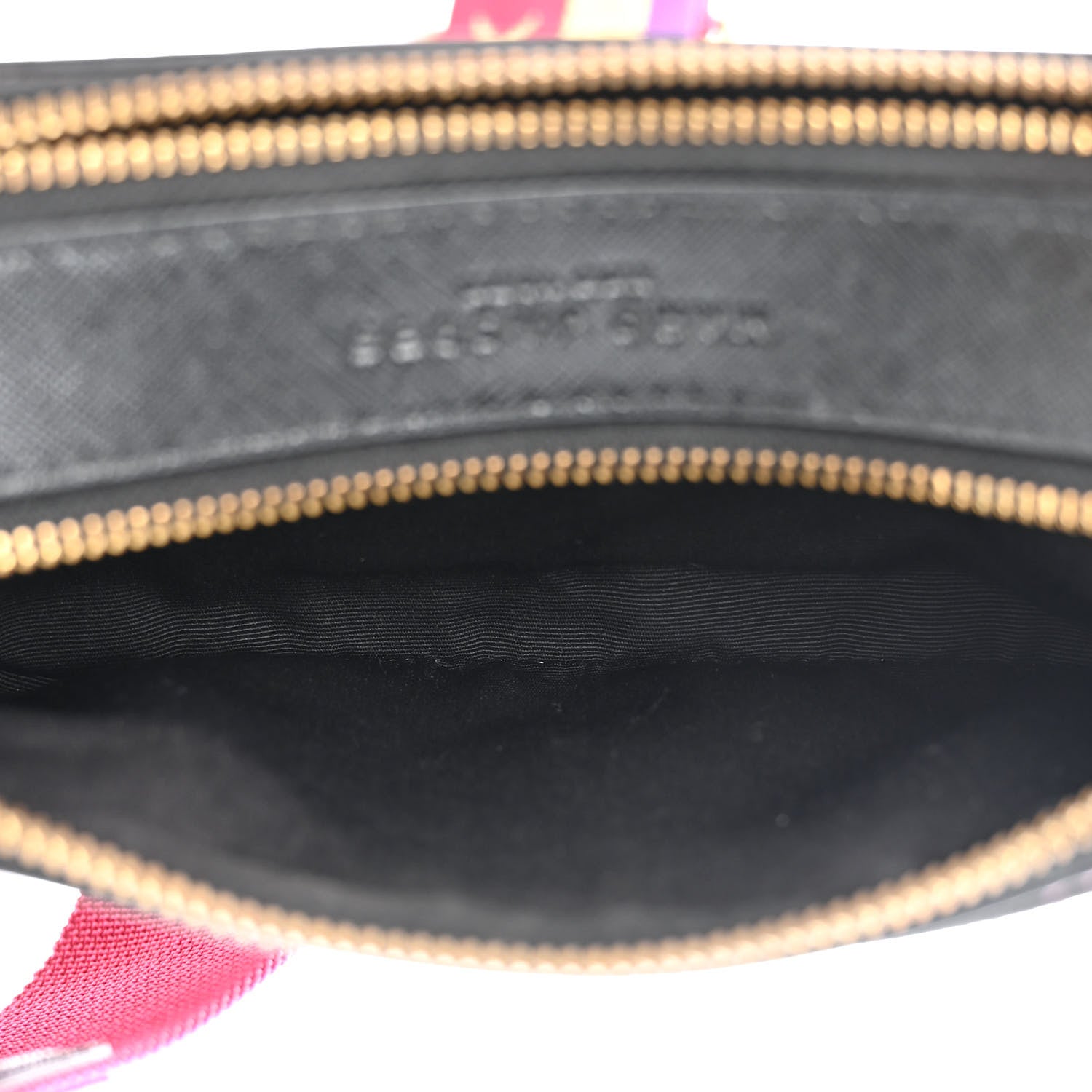 Marc Jacobs Saffiano Small Snapshot Camera Bag Purple Gold 5 of 13