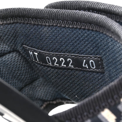 Christian Dior Nylon Oblique Dio(r)evolution Slide Sandals 40 Deep Blue 8 of 9