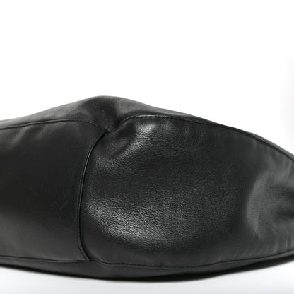 Chanel Lambskin Shoulder Bag Black 10 of 10