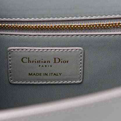Christian Dior Smooth Calfskin 30 Montaigne Flap Bag Gray 5 of 9