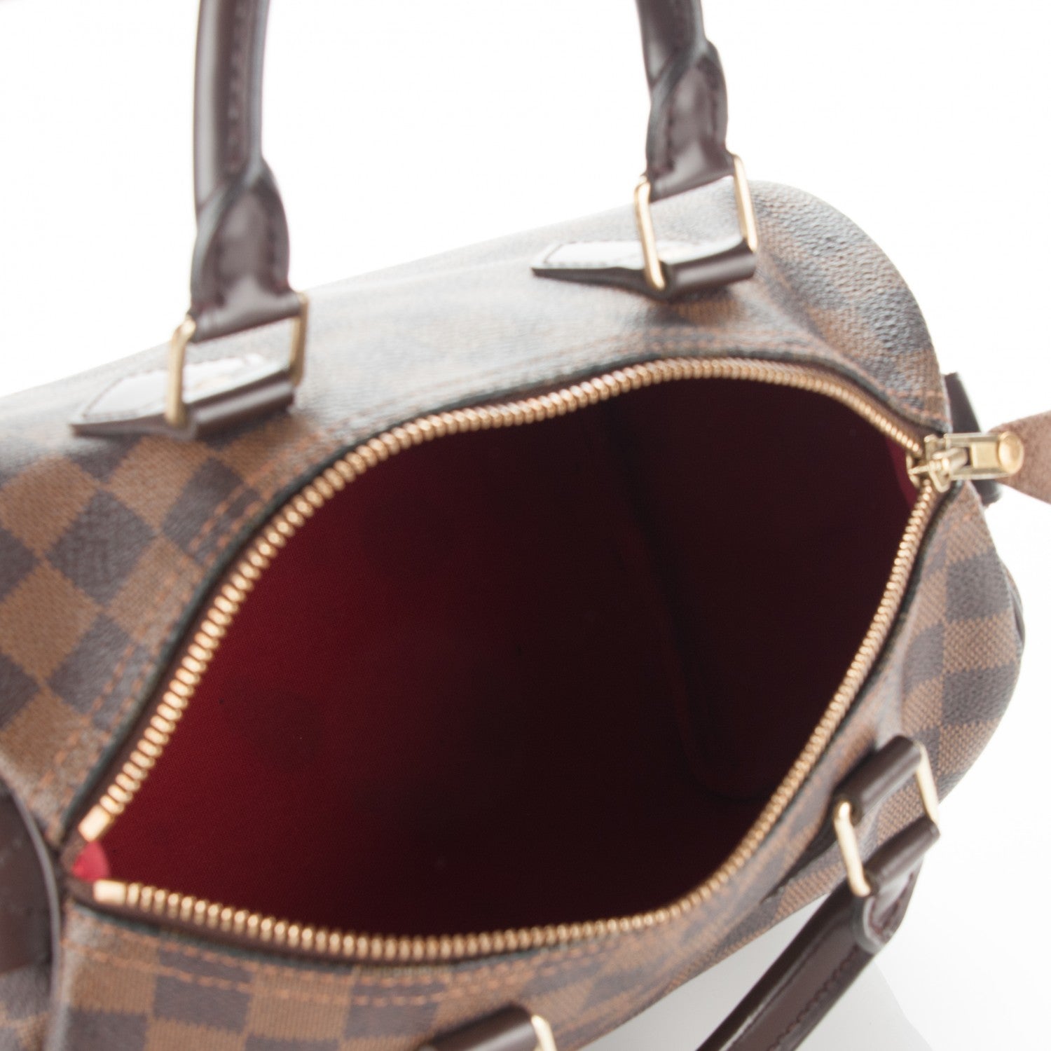 Louis Vuitton Damier Ebene Speedy 25 6 of 10