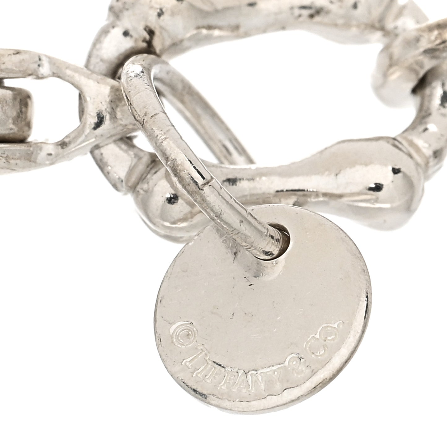 Sterling Silver Five Dog Charm Bone Link Bracelet