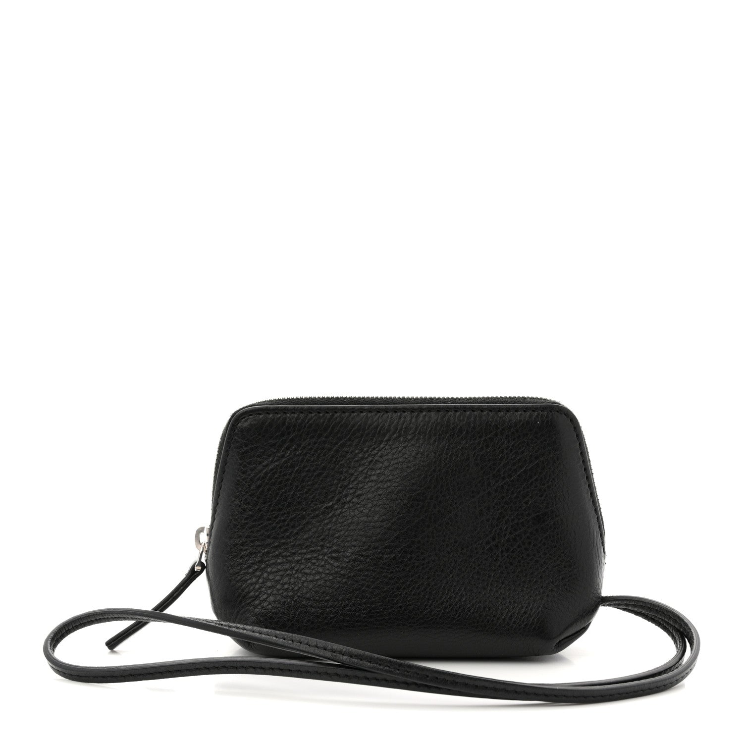 The Row Grained Calfskin Owen Pouch Black 2 of 12