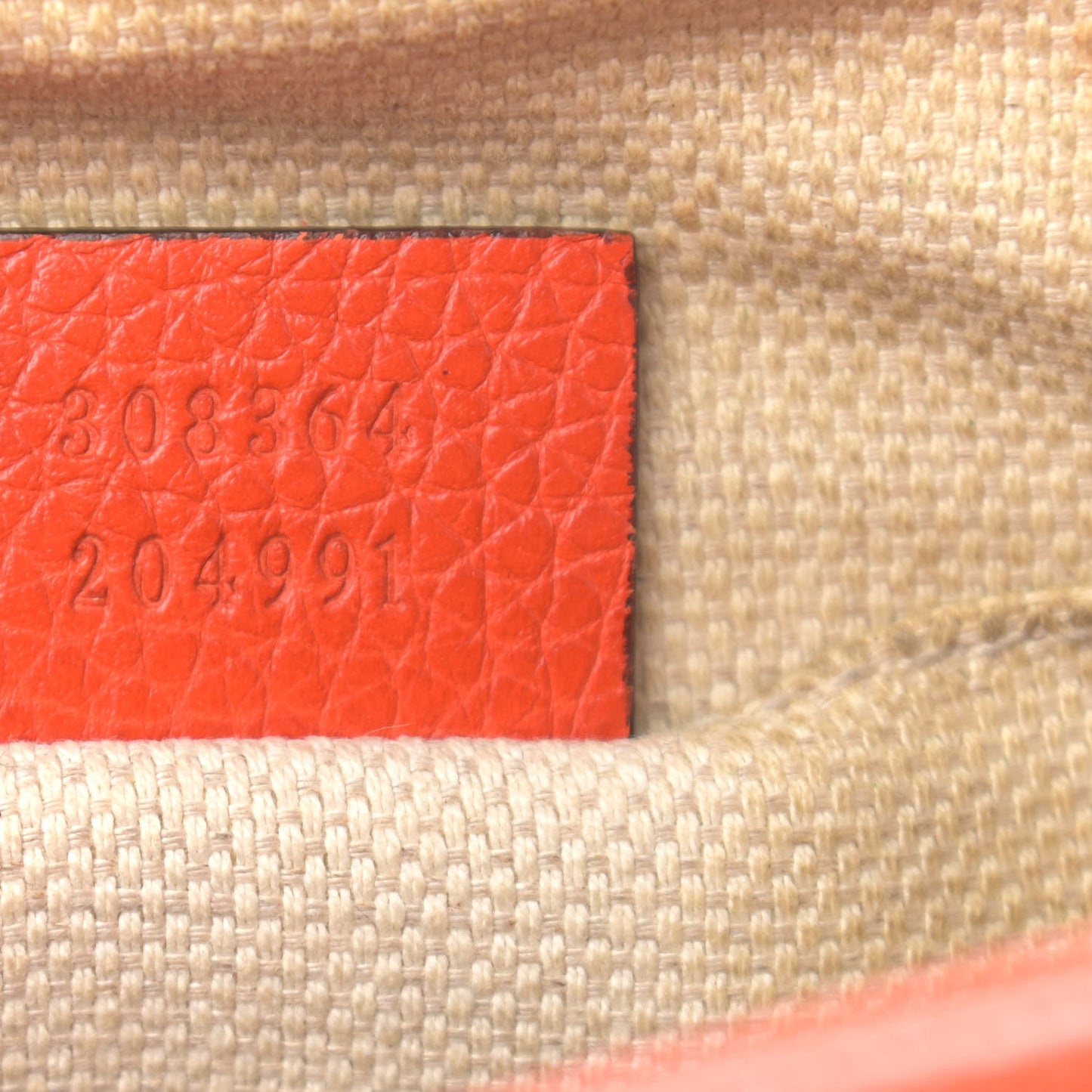 Pebbled Calfskin Small Soho Disco Bag Sun Orange