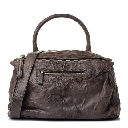 Givenchy Tumbled Sheepskin Medium Pandora Charcoal 1 of 9