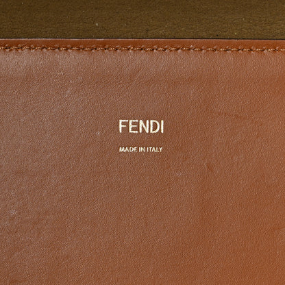 Fendi Vitello King Plexiglass Medium Fendi Sunshine Shopper Tote Cuoio 6 of 10