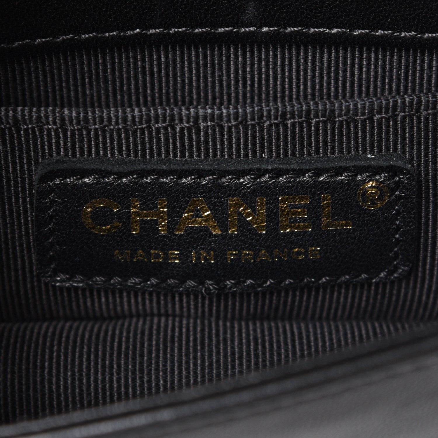 Chanel Lambskin Tweed Mini Boy Flap Black 6 of 8