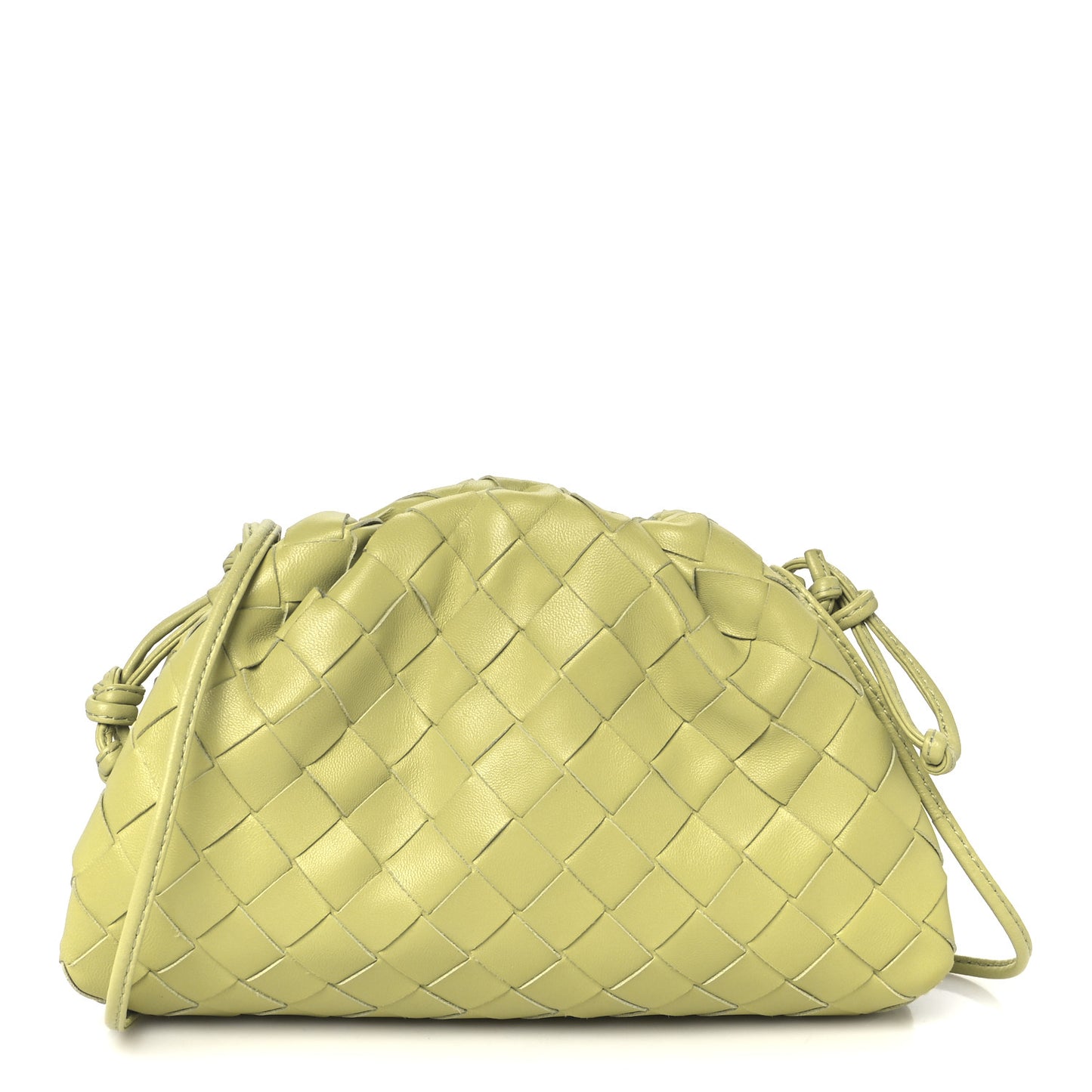 Nappa Intrecciato The Mini Pouch Kiwi