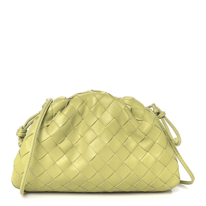 Bottega Veneta Nappa Intrecciato The Mini Pouch Kiwi 1 of 11