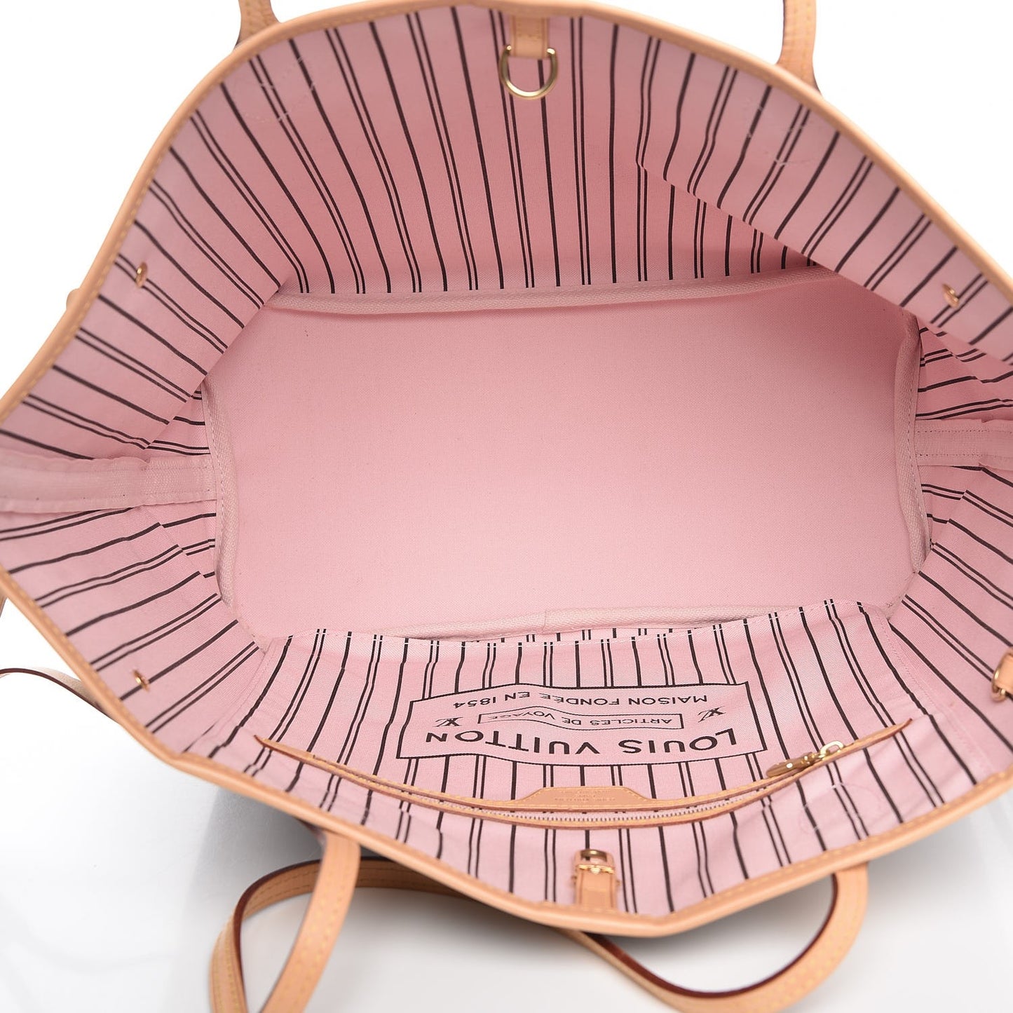 Monogram Neo Neverfull MM Rose Ballerine