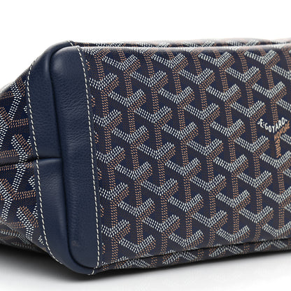 Goyard Goyardine Artois PM Navy 9 of 10