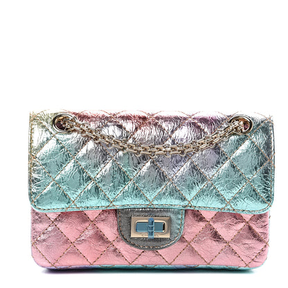 Chanel Metallic Goatskin Quilted Mini 2.55 Reissue Flap Multicolor 1 of 10