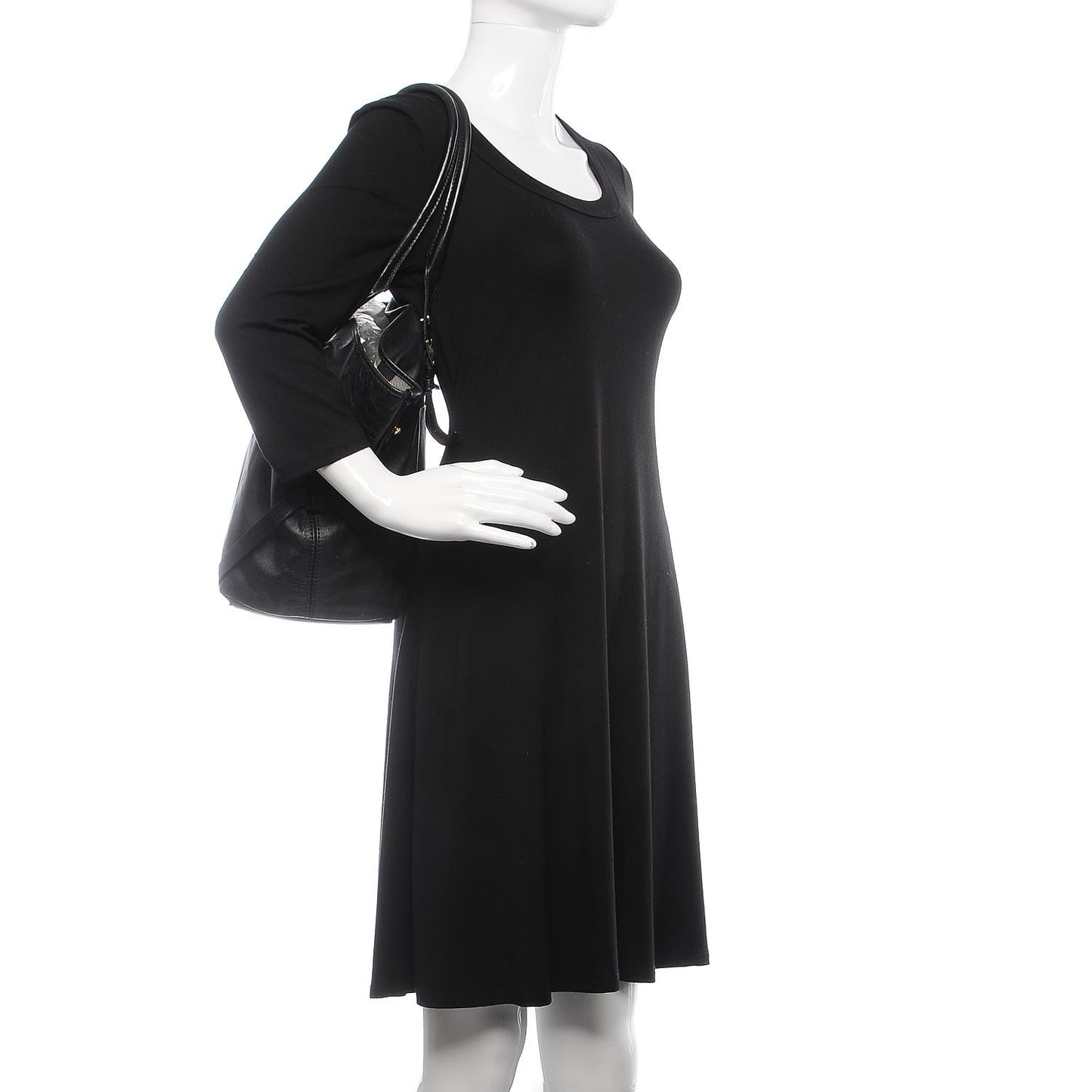 Lambskin Medium East West Tote Black