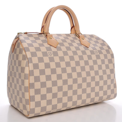 Louis Vuitton Damier Azur Speedy 30 3 of 7