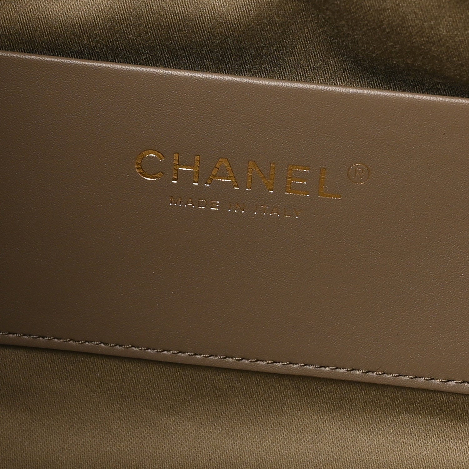 Chanel Pony Hair Mini Chanel 25 Handbag Dark Khaki 6 of 11