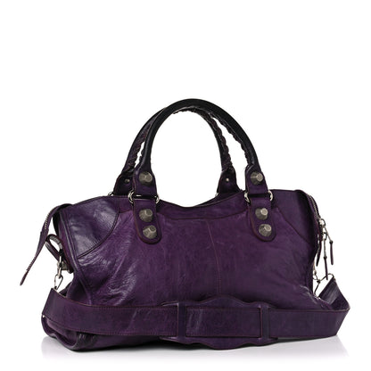 Balenciaga Agneau Giant 21 Part Time Raisin 3 of 27