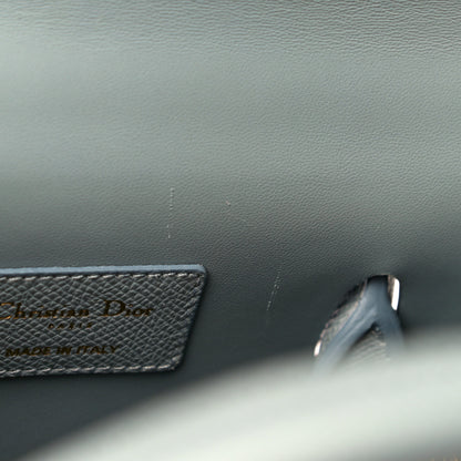 Christian Dior Grained Calfskin Medium St. Honore Tote Cloud Blue 8 of 10