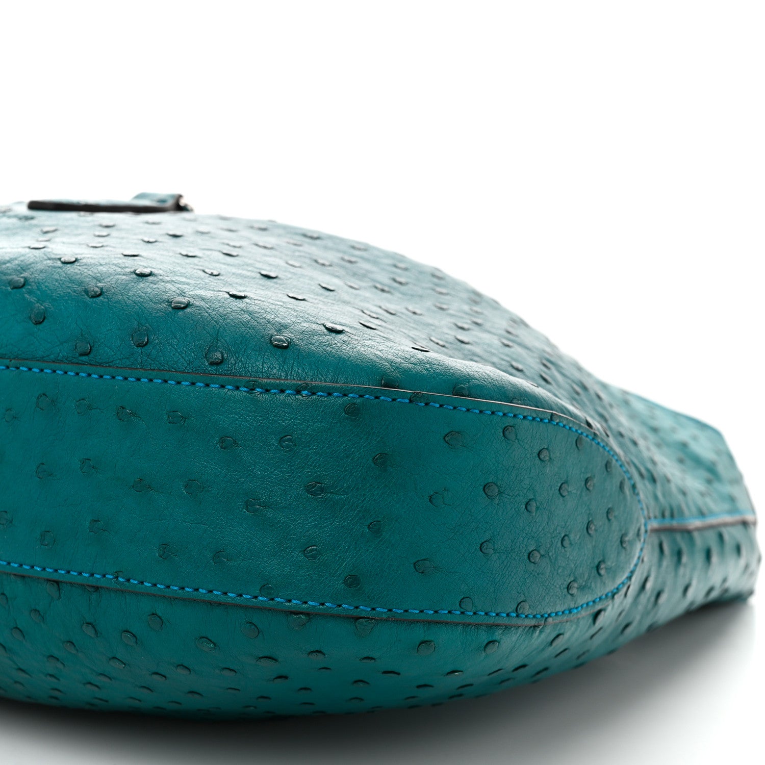 Gucci Ostrich Large Jackie Hobo Teal 11 of 11
