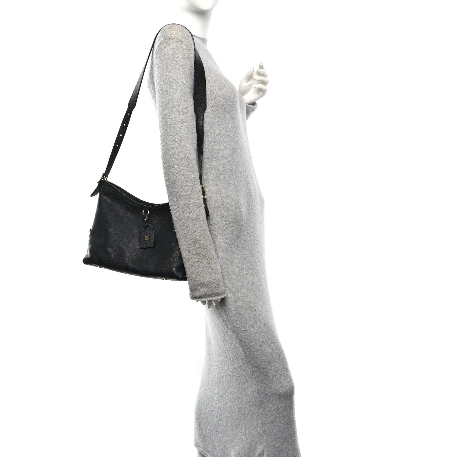 Louis Vuitton Empreinte Carryall PM Black 2 of 10