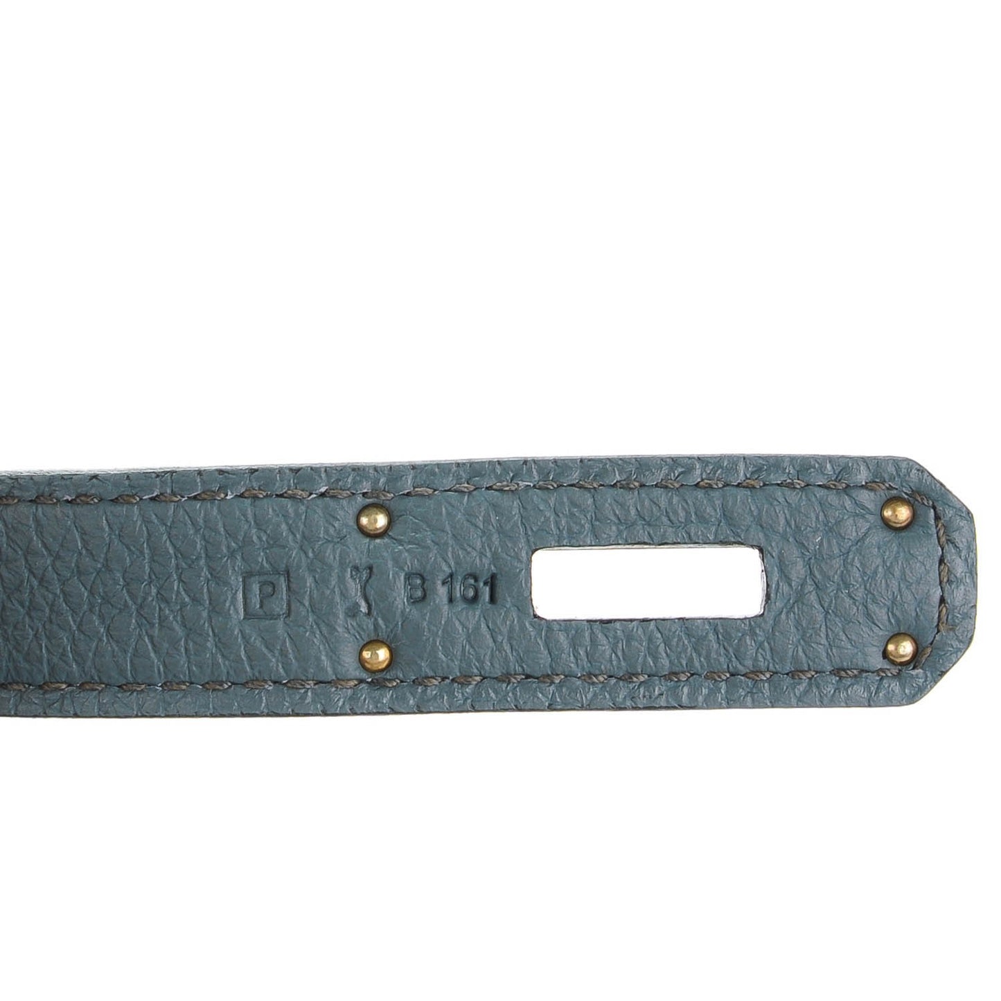 Taurillon Clemence Birkin 30 Bleu Orage