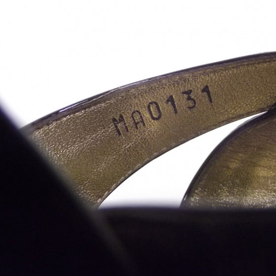 Lambskin Illusion Sandals Metallic 39