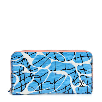 Louis Vuitton Epi Zippy Wallet Aqua 1 of 7