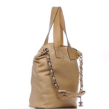 Chanel Lambskin Edgy Tote Beige 4 of 16